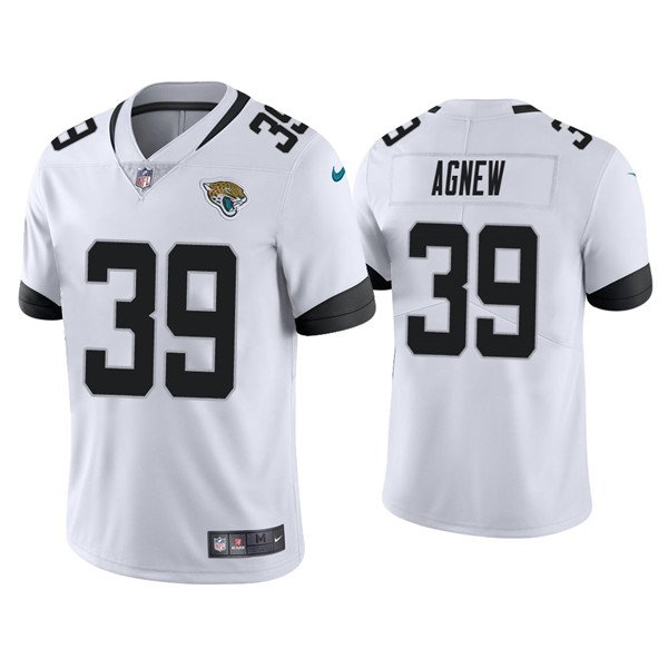White Jacksonville Jaguars #39 Jamal Agnew 2021 Vapor Untouchable Limited Stitched Jersey - JVG92