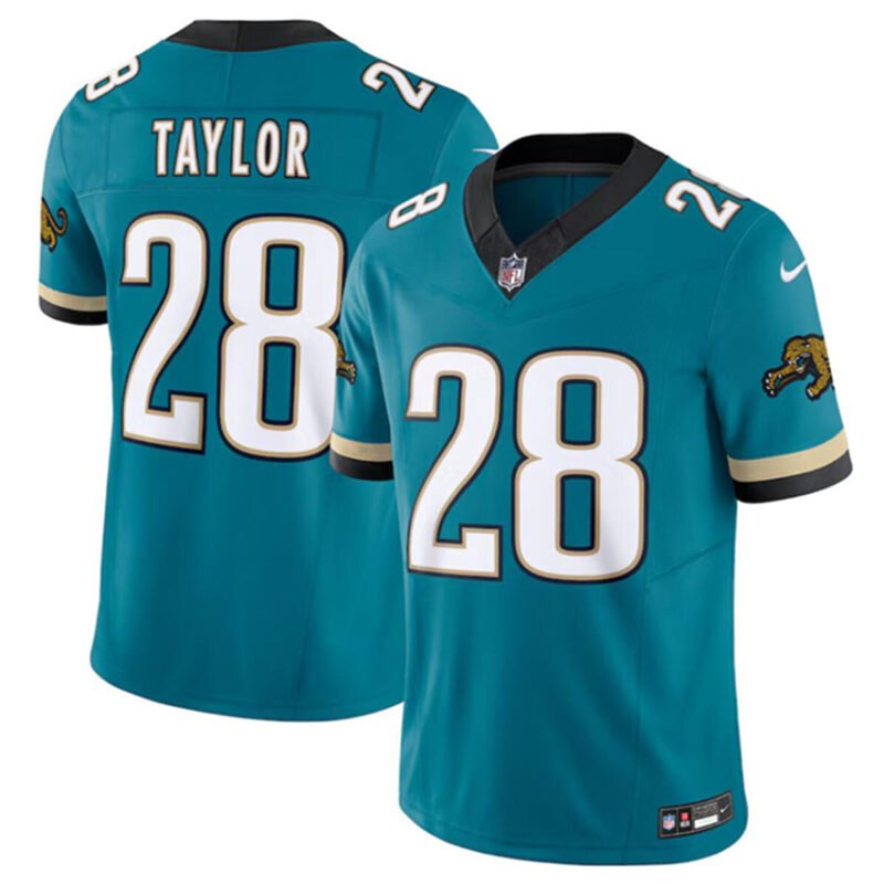 Teal Jacksonville Jaguars #28 Fred Taylor 2024 F.U.S.E. Prowler Throwback Vapor Limited Stitched Football Jersey - JVG43