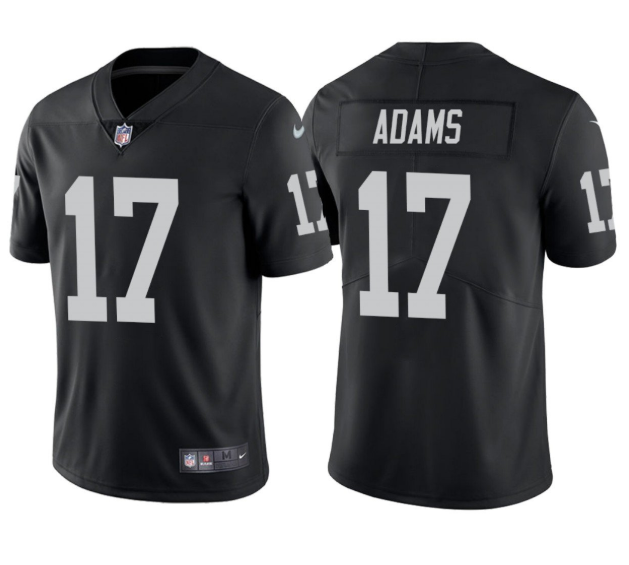 Toddlers Black Las Vegas Raiders #17 Davante Adams Vapor Limited Stitched Jersey - LVR29
