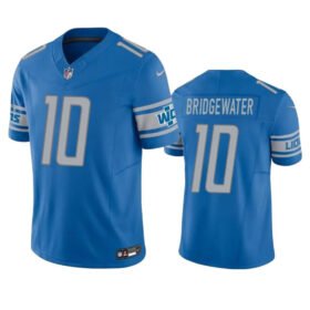Blue Detroit Lions #10 Teddy Bridgewater 2023 F.U.S.E. Vapor Untouchable Limited Stitched Jersey - DTL290