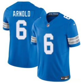 Blue Detroit Lions #6 Terrion Arnold 2025 F.U.S.E. Vapor Limited Stitched Jersey - DTL110