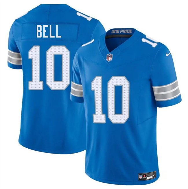 Blue Detroit Lions #10 Ronnie Bell 2025 F.U.S.E. Vapor Limited Stitched Jersey - DTL314