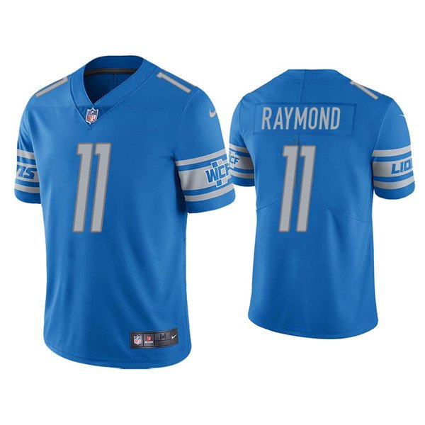 Blue Detroit Lions #11 Kalif Raymond Vapor Untouchable Limited Stitched Jersey - DTL337