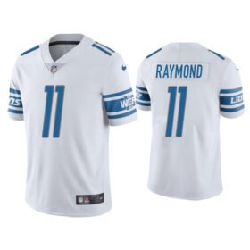 White Detroit Lions #11 Kalif Raymond Vapor Untouchable Limited Stitched Jersey - DTL379