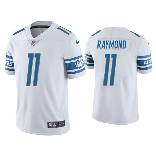 White Detroit Lions #11 Kalif Raymond Vapor Untouchable Limited Stitched Jersey - DTL379