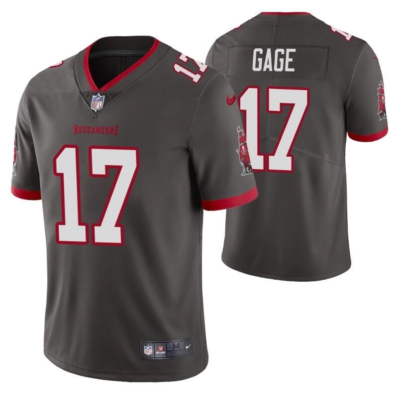 Grey Tampa Bay Buccaneers #17 Russell Gage Vapor Untouchable Limited Stitched Jersey - TBB30
