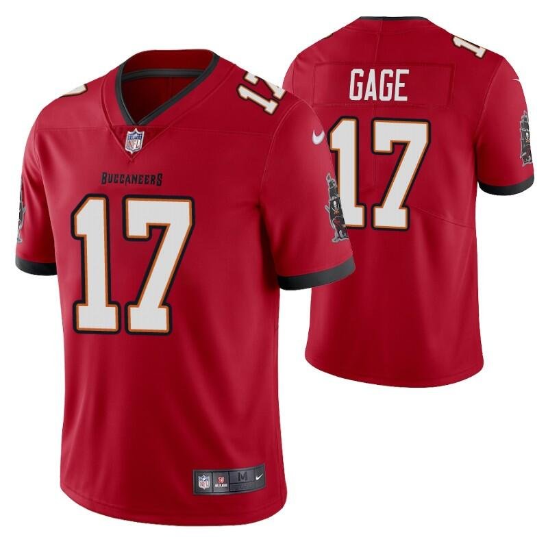 Red Tampa Bay Buccaneers #17 Russell Gage Vapor Untouchable Limited Stitched Jersey - TBB68