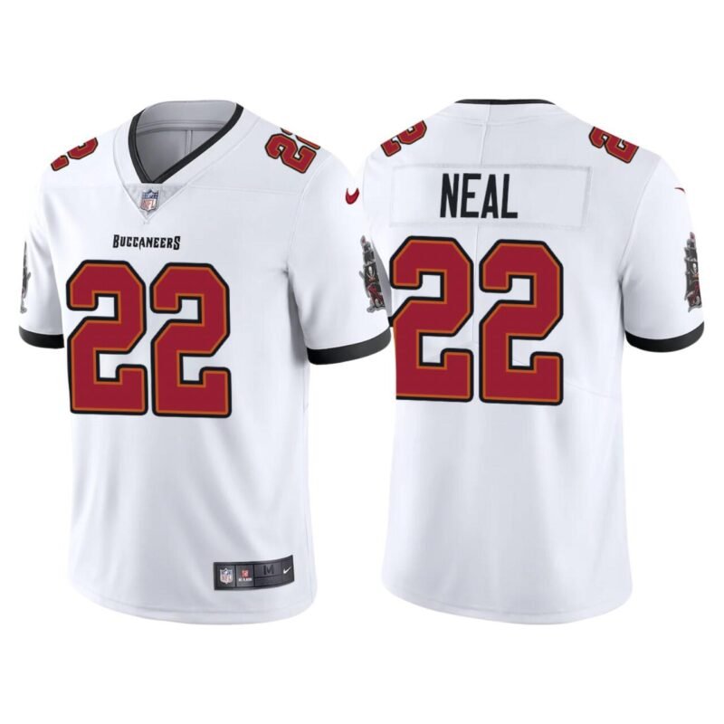 White Tampa Bay Buccaneers #22 Keanu Neal Vapor Untouchable Limited Stitched Jersey - TBB136