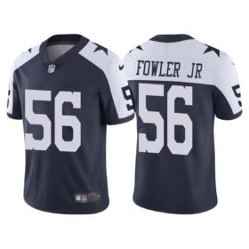 Navy Dallas Cowboys #56 Dante Fowler Jr. Vapor Limited Stitched Jersey - DLC237