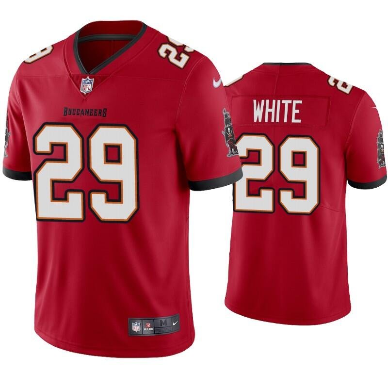 Red Tampa Bay Buccaneers #29 Rachaad White Vapor Untouchable Limited Stitched Jersey - TBB157