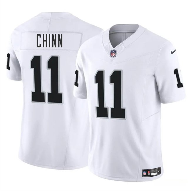 White Las Vegas Raiders #11 Jeremy Chinn 2025 F.U.S.E. Vapor Stitched Football Jersey - LVR46