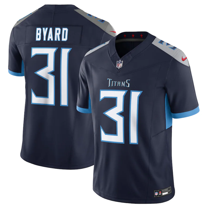 Navy Tennessee Titans #31 Kevin Byard 2023 F.U.S.E Vapor Untouchable Stitched Jersey - TNT198