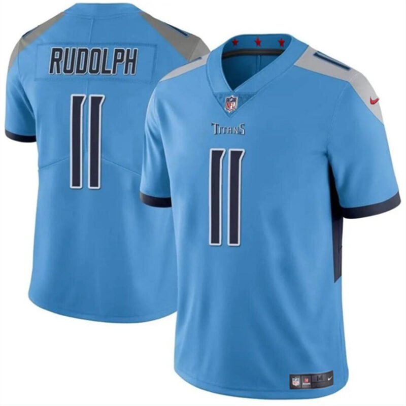 Blue Tennessee Titans #11 Mason Rudolph Vapor Limited Stitched Football Jersey - TNT200