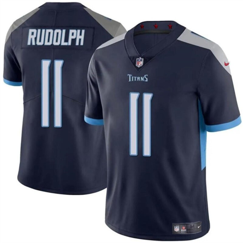 Navy Tennessee Titans #11 Mason Rudolph Vapor Limited Stitched Football Jersey - TNT34
