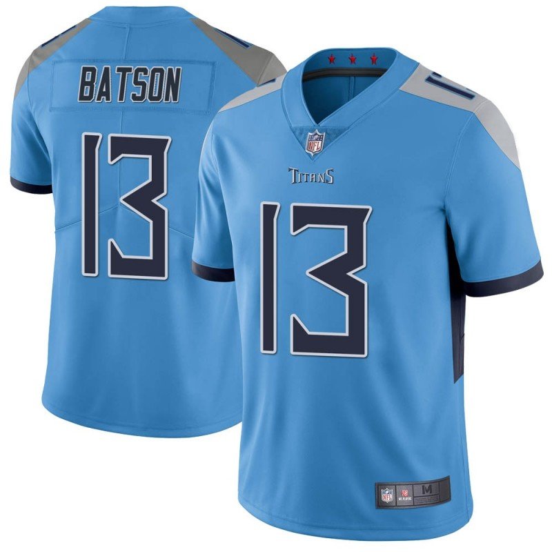 Blue Tennessee Titans #13 Cameron Batson Vapor Untouchable Stitched Jersey - TNT148