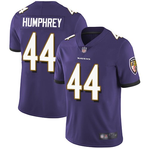 Nike Ravens #44 Marlon Humphrey Purple Team Color Stitched NFL Vapor Untouchable Limited Jersey - BRJ29