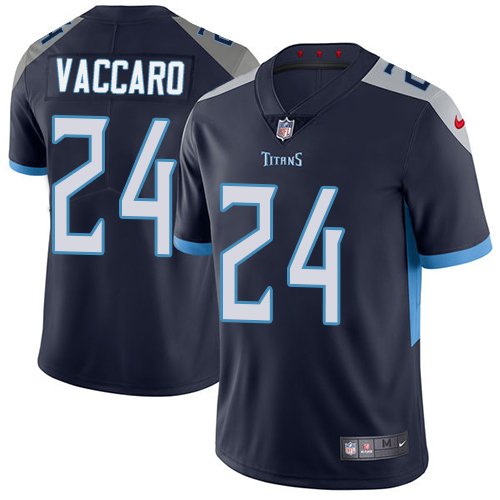 Nike Titans #24 Kenny Vaccaro Navy Blue Team Color Stitched NFL Vapor Untouchable Limited Jersey - TNT39
