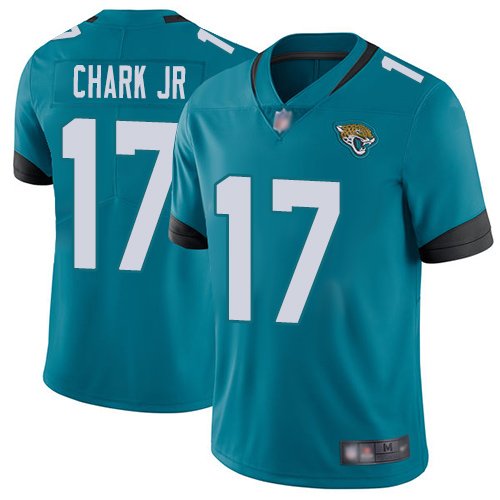 Nike Jaguars #17 DJ Chark Jr Teal Green Alternate Stitched NFL Vapor Untouchable Limited Jersey - JVG55