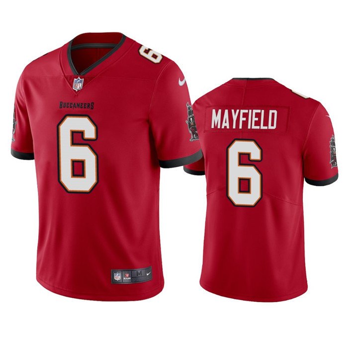 Red Tampa Bay Buccaneers #6 Baker Mayfield Vapor Untouchable Limited Stitched Jersey - TBB128