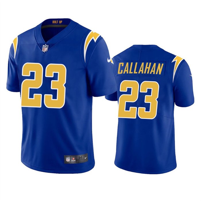 Royal Los Angeles Chargers #23 Bryce Callahan Vapor Untouchable Limited Stitched Jersey - LCJ76