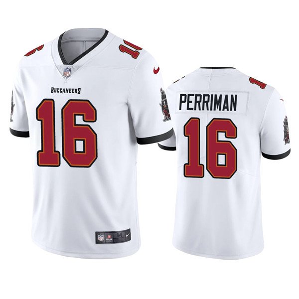 White Tampa Bay Buccaneers #16 Breshad Perriman Vapor Untouchable Limited Stitched Jersey - TBB160
