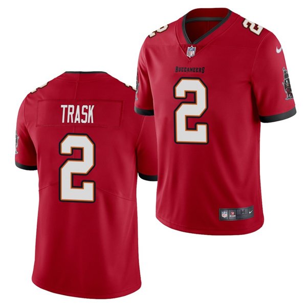 Red Tampa Bay Buccaneers #2 Kyle Trask 2021 NFL Draft Vapor Untouchable Limited Stitched Jersey - TBB103