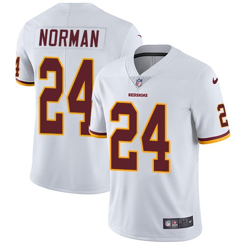 Nike Redskins #24 Josh Norman White Stitched NFL Vapor Untouchable Limited Jersey - WAC125