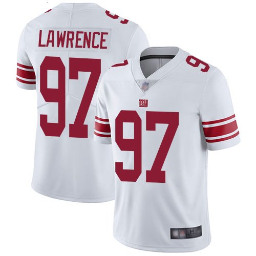 Nike Giants #97 Dexter Lawrence White Stitched NFL Vapor Untouchable Limited Jersey - NYG265