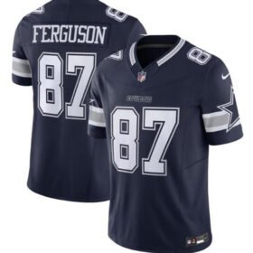 Navy Dallas Cowboys #87 Jake Ferguson 2023 F.U.S.E. Vapor Untouchable Limited Stitched Football Jersey - DLC340