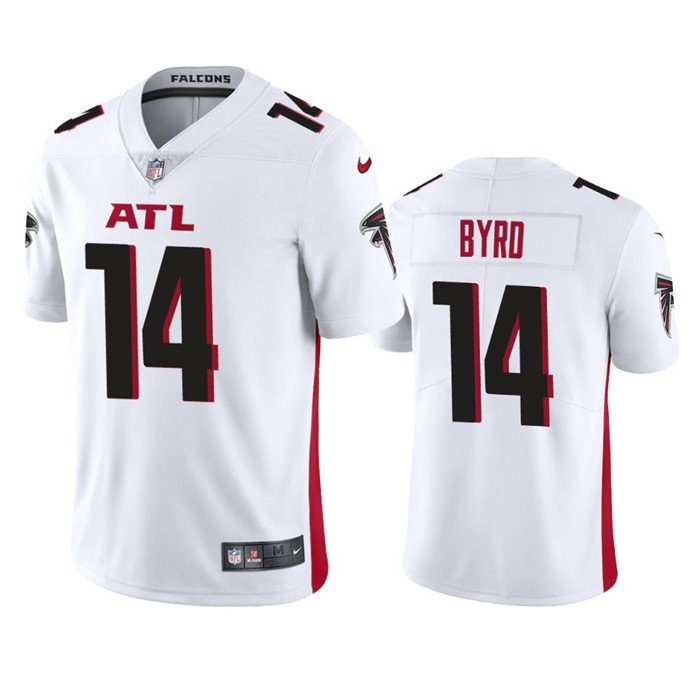 White Atlanta Falcons #14 Damiere Byrd Vapor Untouchable Stitched Football Jersey - AFJ25