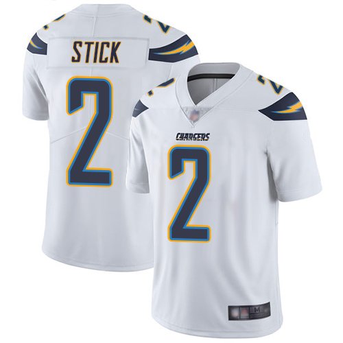 Nike Chargers #2 Easton Stick White Stitched NFL Vapor Untouchable Limited Jersey - LCJ97