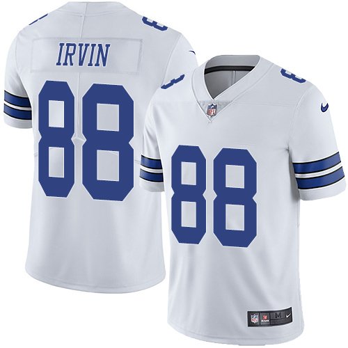 Nike Cowboys #88 Michael Irvin White Stitched NFL Vapor Untouchable Limited Jersey - DLC373
