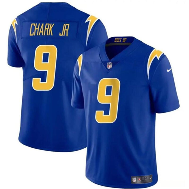 Royal Los Angeles Chargers #9 DJ Chark Jr 2024 Vapor Limited Stitched Football Jersey - LCJ225