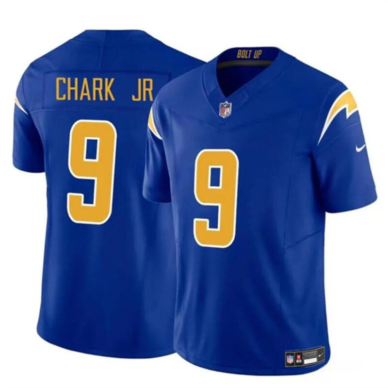 Royal Los Angeles Chargers #9 DJ Chark Jr 2024 F.U.S.E Vapor Limited Stitched Football Jersey - LCJ250