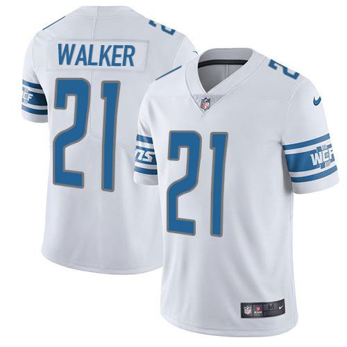 Nike Lions #21 Tracy Walker White Stitched NFL Vapor Untouchable Limited Jersey - DTL171