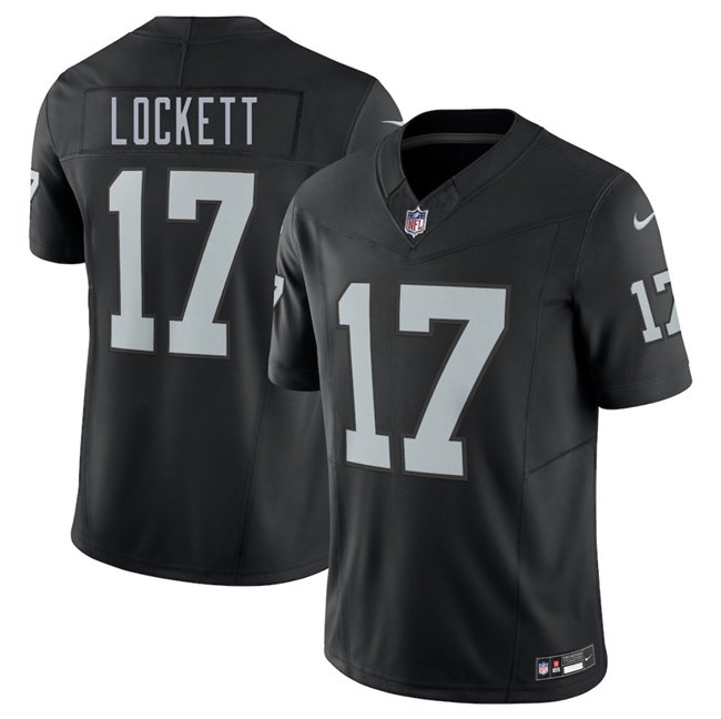Black Las Vegas Raiders #17 Tyler Lockett 2025 F.U.S.E. Vapor Untouchable Limited Stitched Football Jersey - LVR232