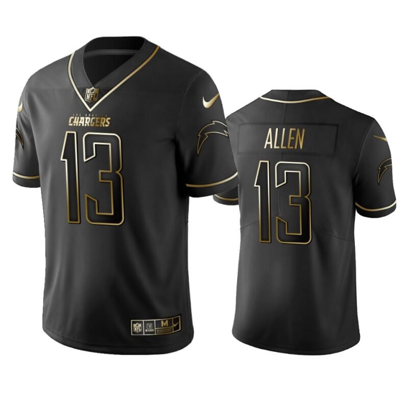 Chargers #13 Keenan Allen Stitched NFL Vapor Untouchable Limited Black Golden Jersey - LCJ105