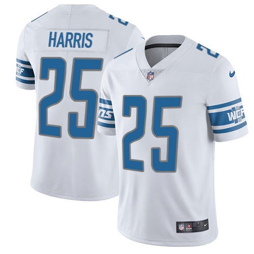 Nike Lions #25 Will Harris White Stitched NFL Vapor Untouchable Limited Jersey - DTL07