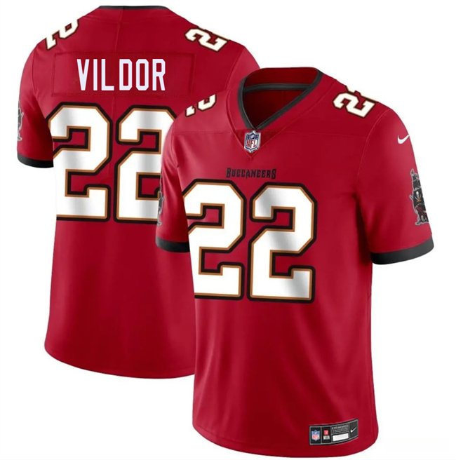 Red Tampa Bay Buccaneers #22 Kindle Vildor Vapor Limited Stitched Jersey - TBB97