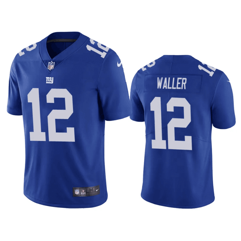 Blue New York Giants #12 Darren Waller Vapor Untouchable Limited Stitched Jersey - NYG47