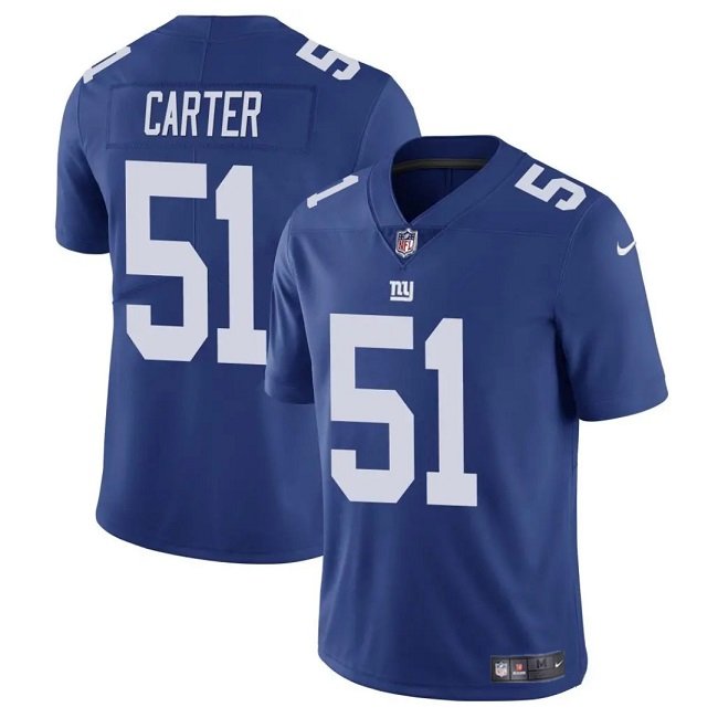 Blue New York Giants #51 Abdul Carter 2025 Vapor Untouchable Limited Stitched Jersey - NYG197