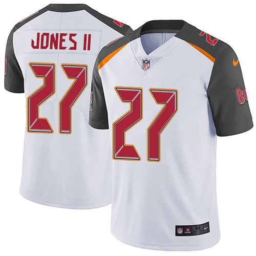 Nike Buccaneers #27 Ronald Jones II White Stitched NFL Vapor Untouchable Limited Jersey - TBB27