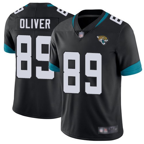 Nike Jaguars #89 Josh Oliver Black Team Color Stitched NFL Vapor Untouchable Limited Jersey - JVG34