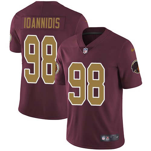 Nike Redskins #98 Matt Ioannidis Burgundy Red Alternate Stitched NFL Vapor Untouchable Limited Jersey - WAC30