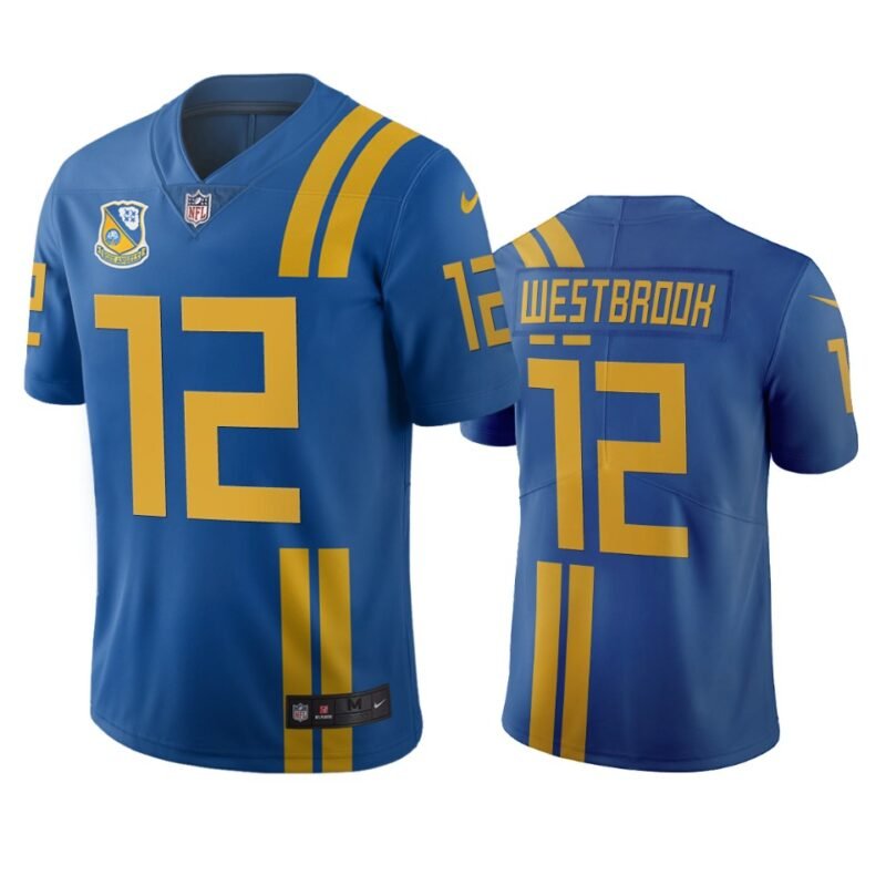 Jacksonville Jaguars #12 Dede Westbrook Royal Vapor Limited City Edition NFL Jersey - JVG113