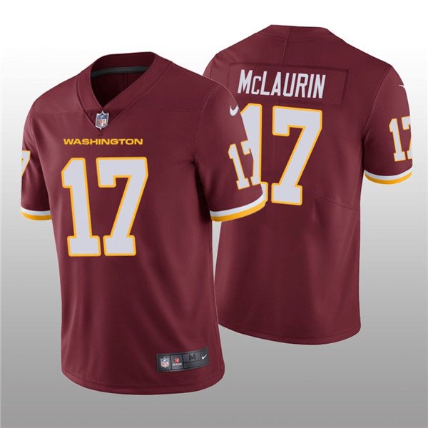Washington Football Team Red #17 Terry McLaurin Vapor Untouchable Limited Stitched Jersey - WAC84