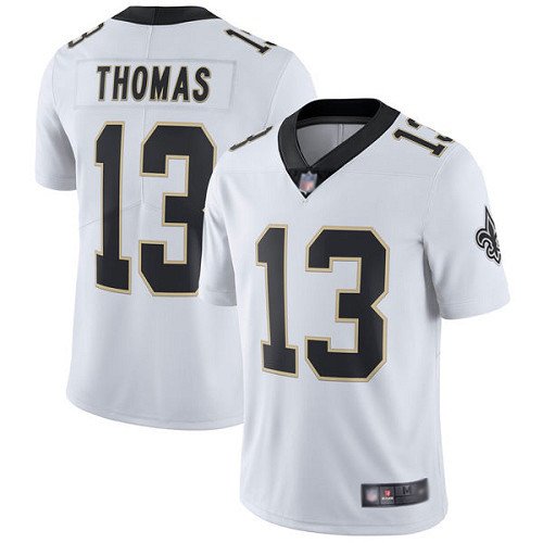 New Orleans Saints #13 Michael Thomas White Vapor Untouchable Limited Stitched NFL Jersey - NOS25