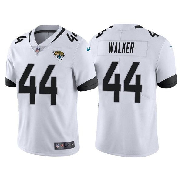 White Jacksonville Jaguars #44 Travon Walker Vapor Untouchable Limited Stitched Jersey - JVG106