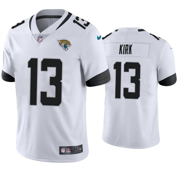 White Jacksonville Jaguars #13 Christian Kirk Vapor Untouchable Limited Stitched Jersey - JVG131