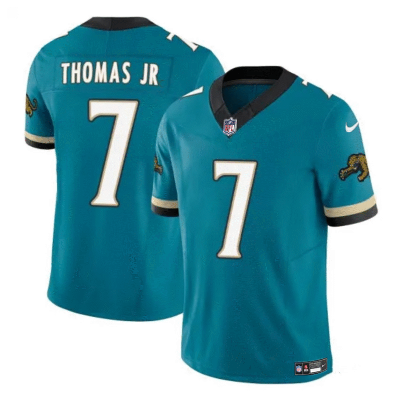 Teal Jacksonville Jaguars #7 Brian Thomas Jr 2025 F.U.S.E. Prowler Throwback Vapor Limited Stitched Football Jersey - JVG150
